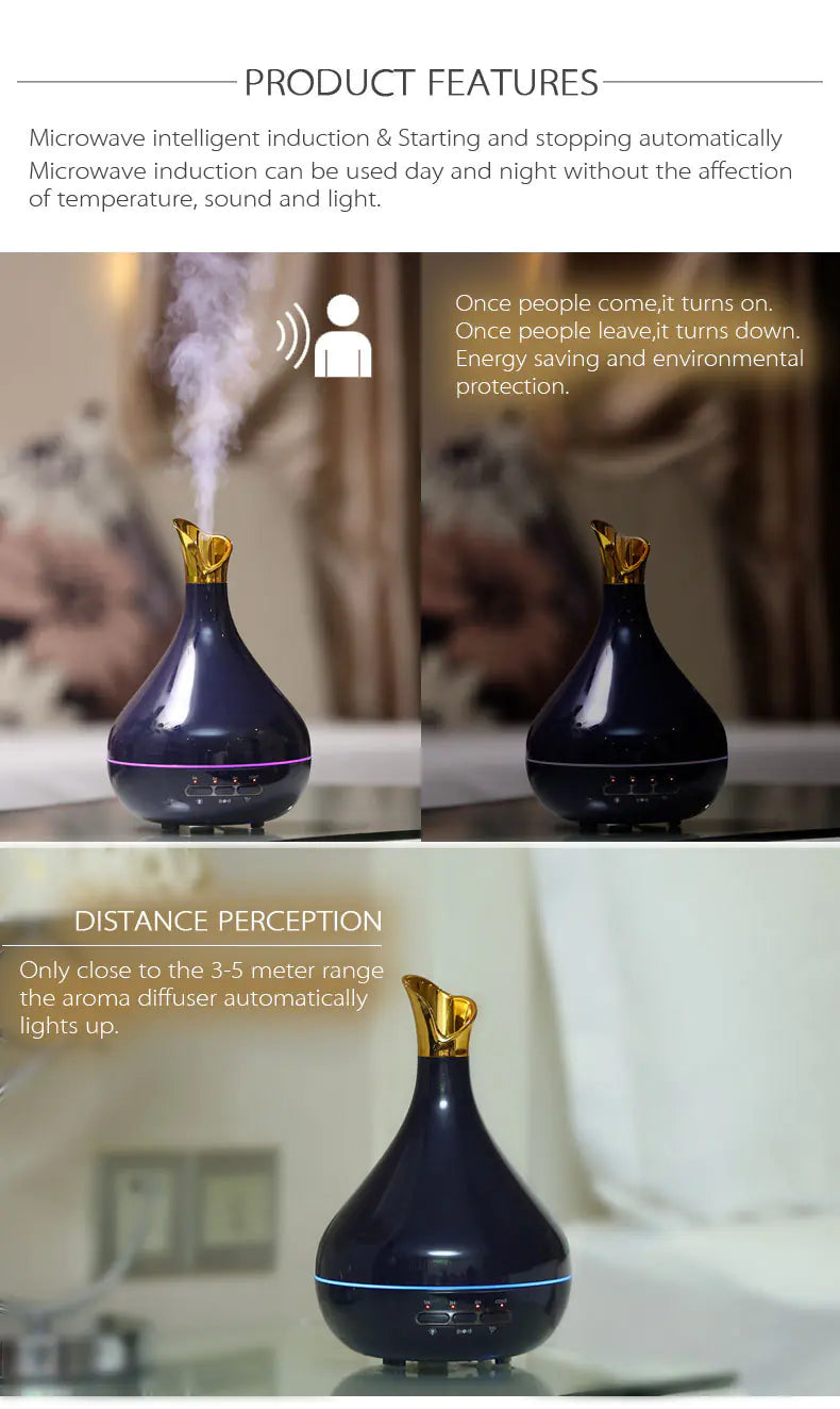 Root & Release — Smart Diffuser Vase