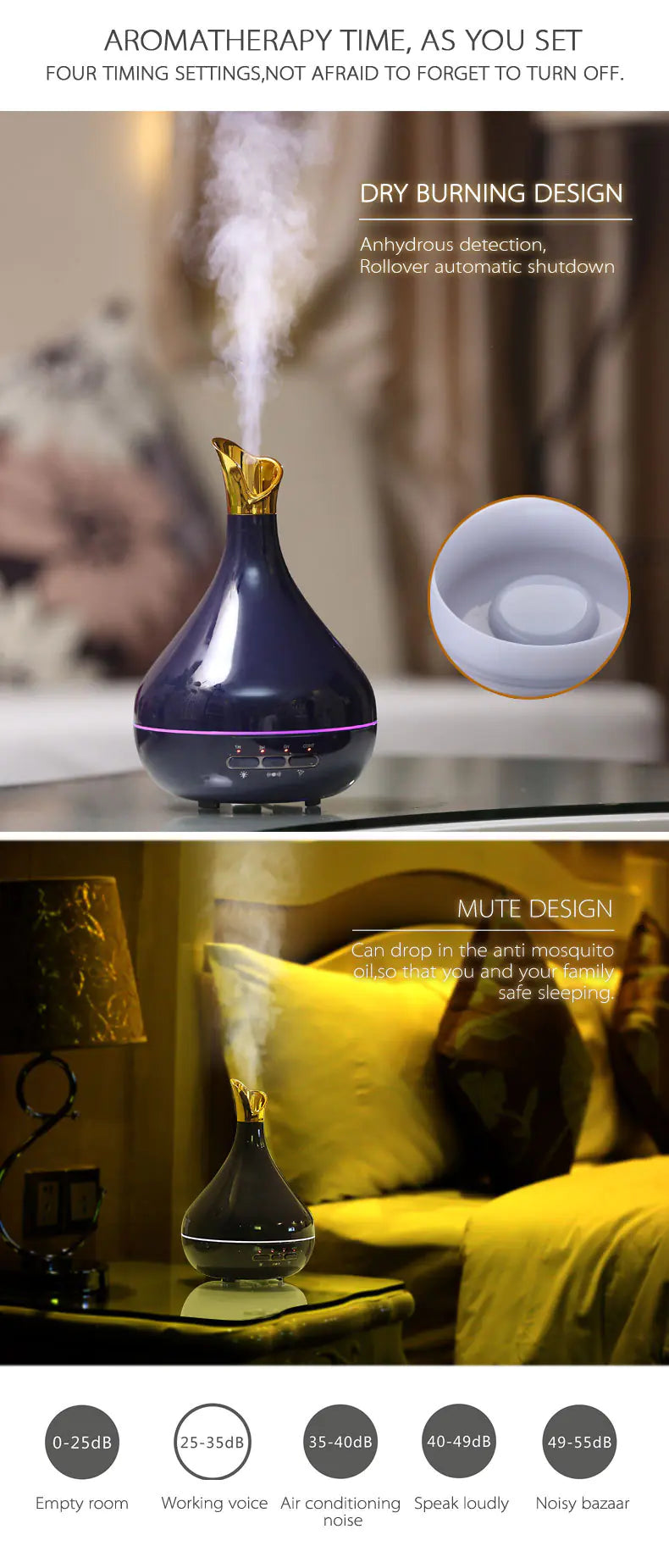 Root & Release — Smart Diffuser Vase